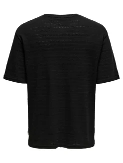 Only and Sons T-Paidat|Kaikki Paidat>miesten t-paita, GIVO REG 12 SS CREW KNIT