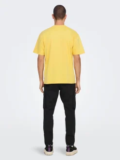 Only and Sons T-Paidat|Kaikki Paidat>, Miesten T-Paita, Onsfred Rls Ss Tee Noos