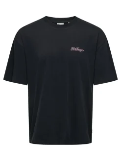 Only and Sons T-Paidat|Kaikki Paidat>Miesten T-Paita, Onsmalik Caseys Loose SS Tee