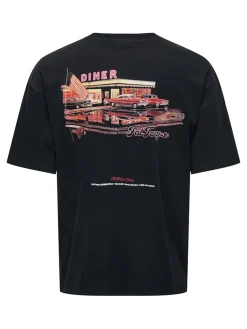 Only and Sons T-Paidat|Kaikki Paidat>Miesten T-Paita, Onsmalik Caseys Loose SS Tee