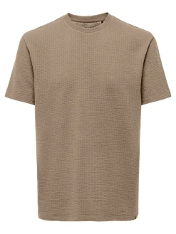 Only and Sons T-Paidat|Kaikki Paidat>miesten t-paita, K KIAN REG SEERSUCKER SS TEE