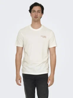 Only and Sons T-Paidat|Kaikki Paidat>miesten t-paita, CHRIS LIFE REG SS TEE