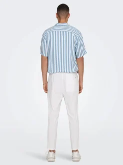 Only and Sons Chinot Ja Kangashousut|Kaikki Housut Ja Farkut>pellavahousut, LINUS CROP