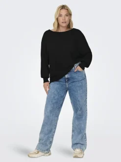 Only Carmakoma Neulepuserot|Kaikki Neuleet>naisten neule, CARNEW ADALINE L/S PULLOVER KNT