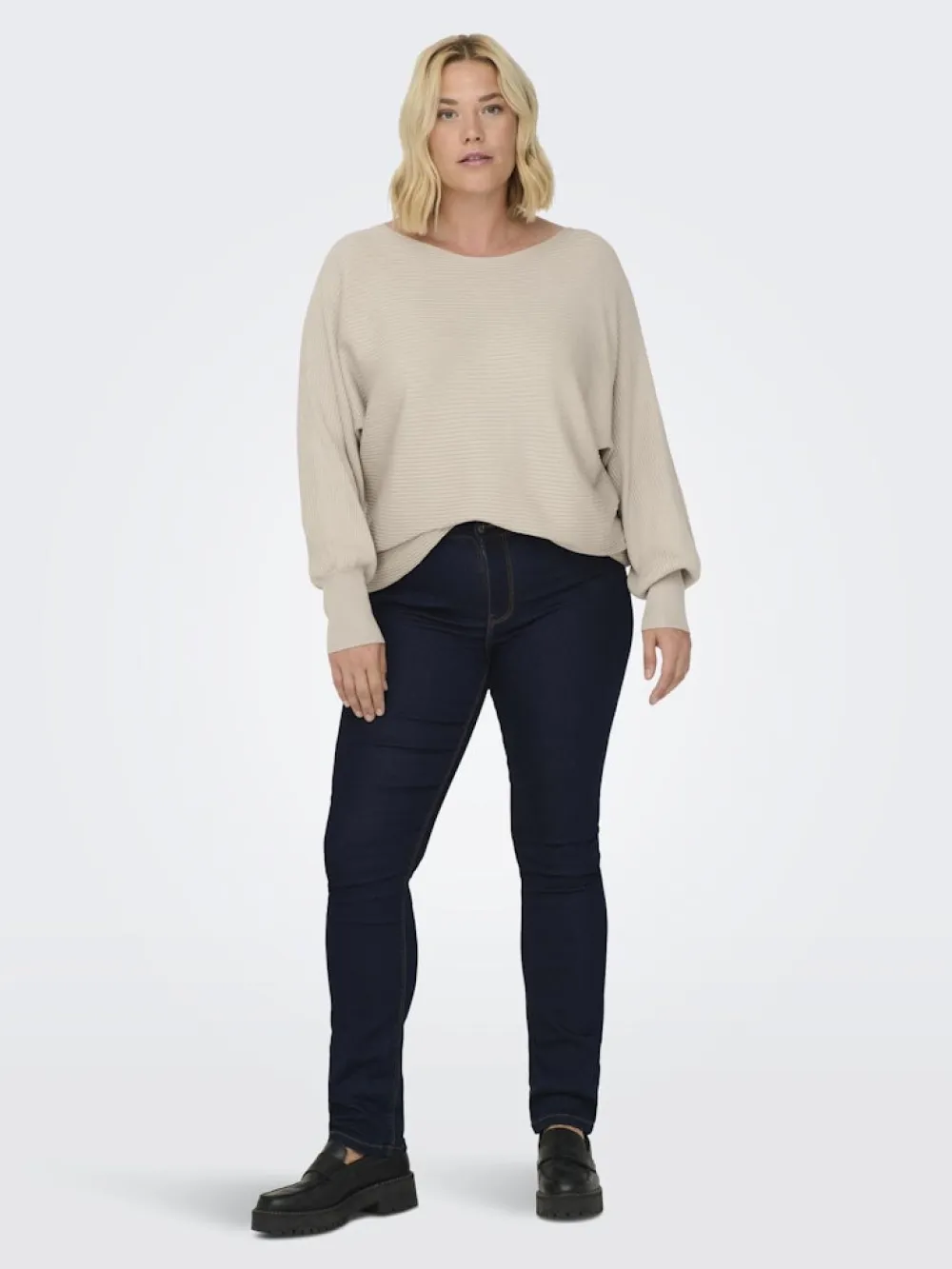 Only Carmakoma Neulepuserot|Kaikki Neuleet>naisten neule, CARNEW ADALINE L/S PULLOVER KNT