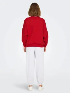 Only Collegepaidat|Kaikki Paidat>Naisten Collegepusero, ONLDEBORAH L/S CLUB O-NECK