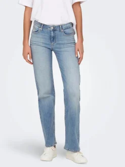 Only Farkut|Kaikki Housut Ja Farkut>naisten farkut, ONLBLUSH MID STRAIGHT DNM TAI467