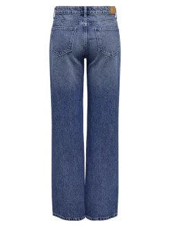 Only Farkut|Kaikki Housut Ja Farkut>naisten farkut, ONLCARLA MID WIDE PIM267 Indigo