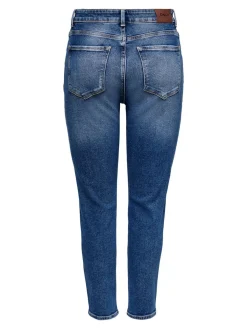 Only Farkut|Kaikki Housut Ja Farkut>Naisten Farkut ONLEMILY STRETCH LIFE HW S A CRO718 Indigo