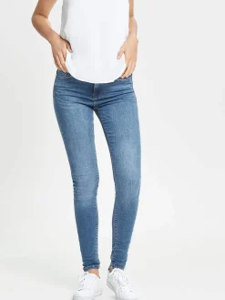 Only Farkut|Kaikki Housut Ja Farkut>Naisten farkut, Paola Highwaist Jeans Indigo