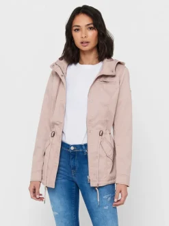 Only Talvitakit|Parkatakit>, Naisten Kevättakki, Lorca Canvas Parka