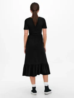 Only Mekot|Kaikki Mekot Ja Hameet>naisten mekko, ONLMAY LIFE S/S PEPLUM CALF DRESS JRS