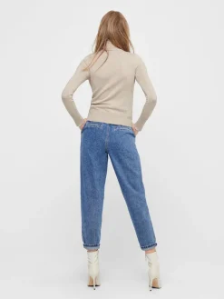 Only Neulepuserot|Kaikki Neuleet>Naisten Pooloneule ONLVENICE LS ROLL PULLOVER