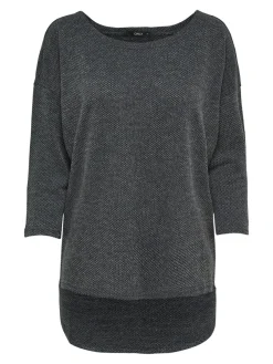 Only Neulepuserot|Kaikki Neuleet>Naisten Pusero, Alba Top Grafiitti