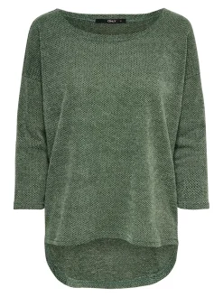 Only Neulepuserot|Kaikki Neuleet>Naisten Pusero, Alba Top Armeijanvihreä