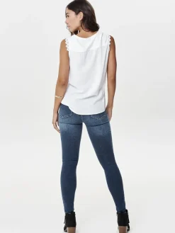 Only Topit|Kaikki Paidat>Naisten Toppi, ONLKIMMI S/L TOP WVN NOOS