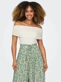 Only Topit|Kaikki Paidat>naisten toppi,ONLLIVELOVE S/L OFF SHOULDER TOP