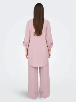 Only Tunikat|Kaikki Paidat>naisten tunika, ONLCARO 3/4 LINEN BL TUNIC CC PNT