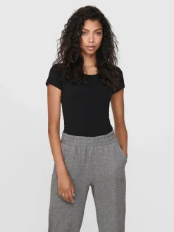 Only T-Paidat|Kaikki Paidat>t-paita, ONLLIVE LOVE SS O-NECK TOP