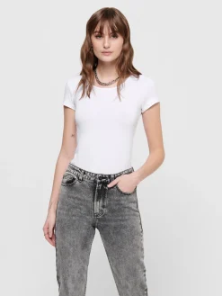 Only T-Paidat|Kaikki Paidat>t-paita, ONLLIVE LOVE SS O-NECK TOP