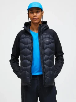 Peak Performance Kevättakit|Hybriditakit>miesten takki M HELIUM DOWN HYBRID HOOD JACKET,