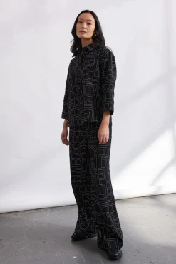 Philosophy Blues Original Suorat Housut Ja Kangashousut|Kaikki Housut Ja Farkut>Naisten Suorat housut Mono Pants,