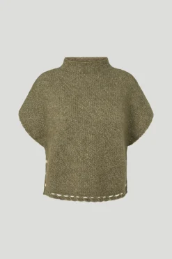 Philosophy Blues Original Neuleliivit>naisten neuleliivi, VALLIO KNIT VEST Armeijanvihreä