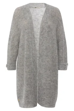 Philosophy Blues Original Neuletakit|Kaikki Neuleet>Naisten Neule, JAYO KNIT CARDIGAN Vaaleanharmaa