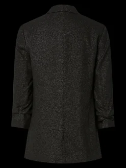 Pieces Bleiserit|Kevättakit>naisten bleiseri PCBOSELLA 3/4 GLITTER BLAZER NOOS, Black silver