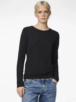 Pieces Pitkähihaiset Paidat|Kaikki Paidat>, Naisten Paita, Sirene LS Tee