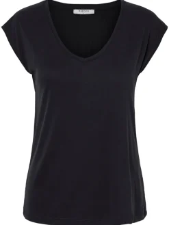 Pieces T-Paidat|Kaikki Paidat>, Naisten T-paita, Pckamala Tee Noos Bc Musta