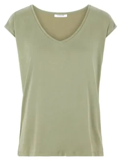 Pieces T-Paidat|Kaikki Paidat>, Naisten T-paita, Pckamala Tee Noos Bc Armeijanvihreä