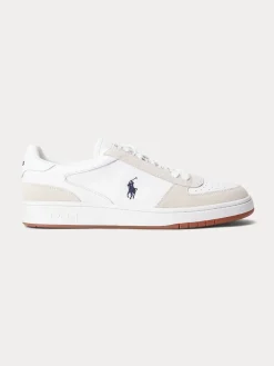 Polo Ralph Lauren Tennarit Ja Lenkkarit|Kaikki Kengät>kengät, CRT LEATHER SUEDE SNEAKER