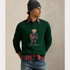 Polo Ralph Lauren Collegepaidat|Kaikki Paidat>miesten collegepusero, LONG SLEEVE POLO BEAR