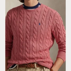 Polo Ralph Lauren Neulepuserot|Kaikki Neuleet>miesten neulepaita Cotton Cable LS Drive Pullover,