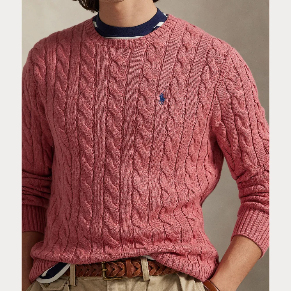 Polo Ralph Lauren Neulepuserot|Kaikki Neuleet>miesten neulepaita Cotton Cable LS Drive Pullover,