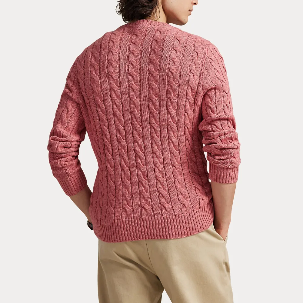 Polo Ralph Lauren Neulepuserot|Kaikki Neuleet>miesten neulepaita Cotton Cable LS Drive Pullover,