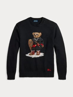 Polo Ralph Lauren Neulepuserot|Kaikki Neuleet>miesten neulepusero Holiday Polo Bear,