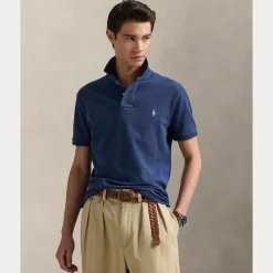 Polo Ralph Lauren Pikeepaidat|Kaikki Paidat>miesten pikeepaita, POLO PIKEE CUSTOM SLIM Indigo