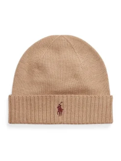 Polo Ralph Lauren Pipot|Kaikki Päähineet>Miesten Pipo, SIGNATURE PONY WOOL BEANIE