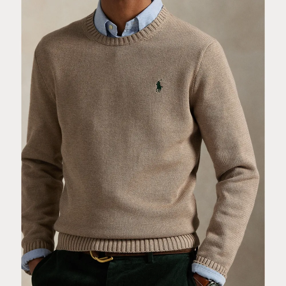 Polo Ralph Lauren Neulepuserot|Kaikki Neuleet>miesten neulepusero EMBROIDERED LOGO KNITTED JUMPER,