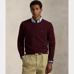 Polo Ralph Lauren Neulepuserot|Kaikki Neuleet>miesten neulepusero, LONG SLEEVE PULLOVER CREW WOOL