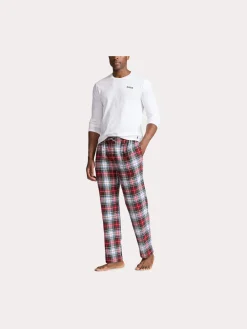 Polo Ralph Lauren Kaikki Asusteet|Pyjamat Ja Yöhousut>Miesten Pyjamasetti, LS PJ SET LOUNGE SEASONAL