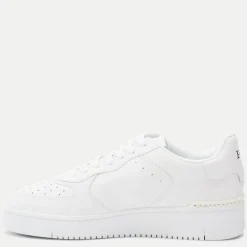 Polo Ralph Lauren Tennarit Ja Lenkkarit|Kaikki Kengät>Miesten Kengät, MASTERS CRT-SNEAKERS-LOW TOP LACE ALL WHITE
