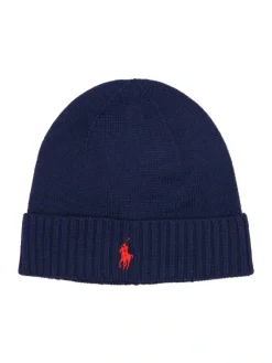 Polo Ralph Lauren Pipot|Kaikki Päähineet>Miesten Pipo, SIGNATURE PONY WOOL BEANIE