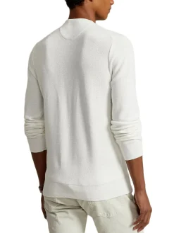 Polo Ralph Lauren Collegepaidat|Kaikki Paidat>miesten pusero, TEXTURED COTTON CREWNECK SWEATER
