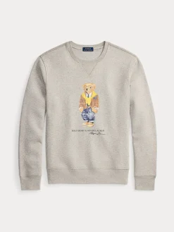 Polo Ralph Lauren Collegepaidat|Kaikki Paidat>miesten collegepaidat Polo Bear Fleece Sweatshirt, vaaleanharmaa