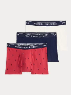 Polo Ralph Lauren Kaikki Asusteet|Alushousut>miesten bokserit, CLASSIC TRUNK 3-PACK COTTON Ei Värikoodia