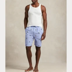 Polo Ralph Lauren Pyjamat Ja Yöhousut|Kaikki Alusasut Ja Pyjamat>miesten pyjamahousut K Sleep Short Sleep Bottom,