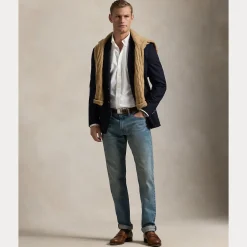 Polo Ralph Lauren Farkut|Kaikki Housut Ja Farkut>miesten farkut, PARKSIDE TAPERED FIT DIXON Sininen, Indigo